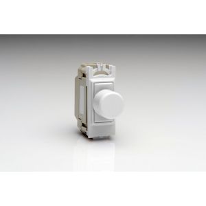 GFP1M1W Varilight White PowerGrid Dimmer Module for Multiple HF Dimmable Ballasts and LED Drivers 1-10V DC Input, 20mA Max for Varilight PowerGrid Plates (1 Grid Space)