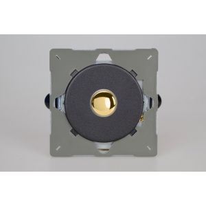 EGP1YV.MB Varilight European Matt Black VariGrid 1 Gang 1 or 2 Way 6A Impulse Switch