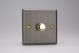 HY0.AB Varilight non-dimming 'Dummy' Series switch 1 Gang 0-1000 Watt Urban Antique (Brushed) Brass Effect