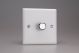 HY0.CW Varilight non-dimming 'Dummy' Series switch 1 Gang 0-1000 Watt Urban Powder Coated Chalk White Finish