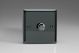 IIP701 Varilight V-Plus Series 1 Gang 60-700 Watt/VA Dimmer Iridium Black (Gloss) Effect Finish