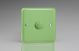 KYP401.BG [WY1.BG + MKP400] Varilight V-Com Series 1 Gang 20-400 Watt Leading Edge LED Dimmer Lily Beryl Green