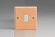 XBE20W-S2W 1 Gang 20 Amp Double Pole Switch Kilnwood Classic Wood Scandic Beech with White Switch