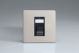 XDNGRJ45BS [XDNG1S + DRJ45B] Varilight 1 Gang Black Cat5e Networking Socket Screwless Satin Chrome Effect Finish
