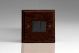 XDO77B-S2W 2 Gang Comprising of 2 Intermediate (3 Way) 10 Amp Switch Kilnwood Classic Wood Dark Oak with Black Switch