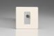 XDYG8SWS.PD [XDYG1S.PD + D8SW] Varilight 1 Gang White Satellite TV Socket Screwless Primed and Ready to Paint