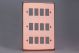 XDYPG12.BC [PLUS 3 x PGRID4 SUBSTRATES] Varilight 12 Gang Power Grid Faceplate Including Power Grid Frames Dimension Brushed Copper Finish