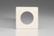 XEYG1S.MW Varilight European VariGrid Single faceplate with a 1 hole cut-out in Matt White