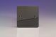 XFISB Varilight Single Blank Plate Ultra Flat Iridium Black (Gloss) Effect Finish
