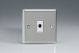 XNFOW Varilight Flex Outlet 16 Amp with Cable Clamp Classic Satin Chrome Effect Finish with White Flex Outlet
