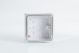 YBS.C Varilight 1 Gang (Single), Patress Wall Box Surface Mounted Chrome Effect Finish Includes 35mm Wall Box For Single Sockets, Switches and 1 & 2 Gang Dimmers etc