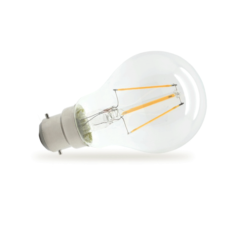 New MARK LED Dimmable Filament All-Glass Bulbs